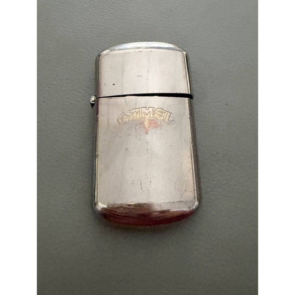 Vintage  Zippo "Camel" Cigarette Silver Tone Lighter